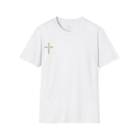 Minimalist Cross Streetwear T-Shirt | Premium Heavyweight Cotton