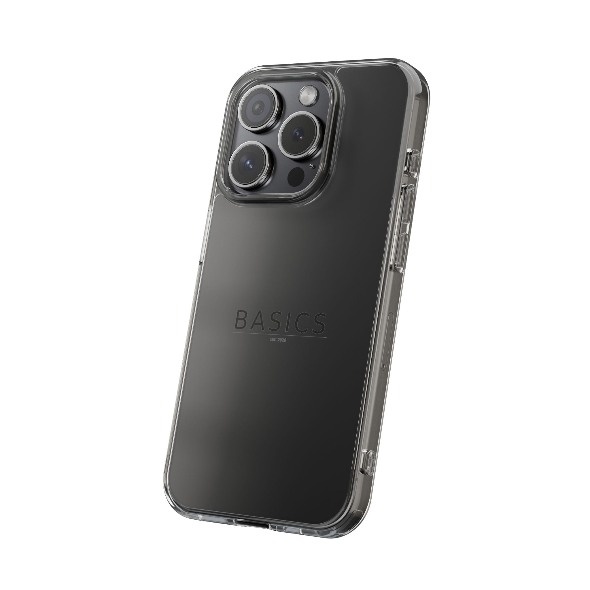 Basics Clear Impact-Resistant Cases