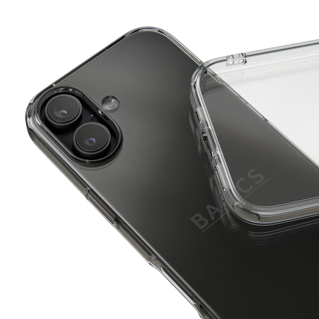 Basics Clear Impact-Resistant Cases