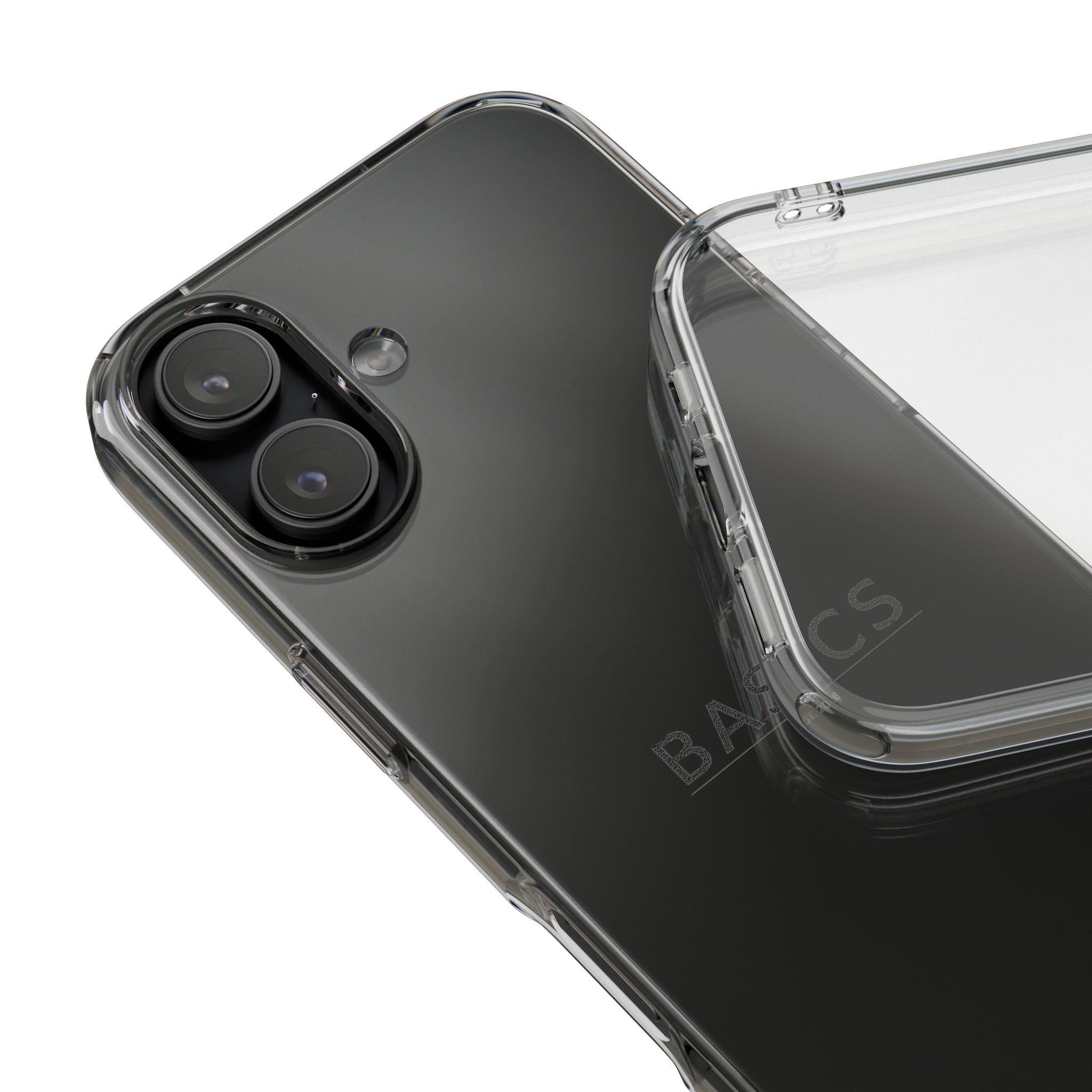 Basics Clear Impact-Resistant Cases