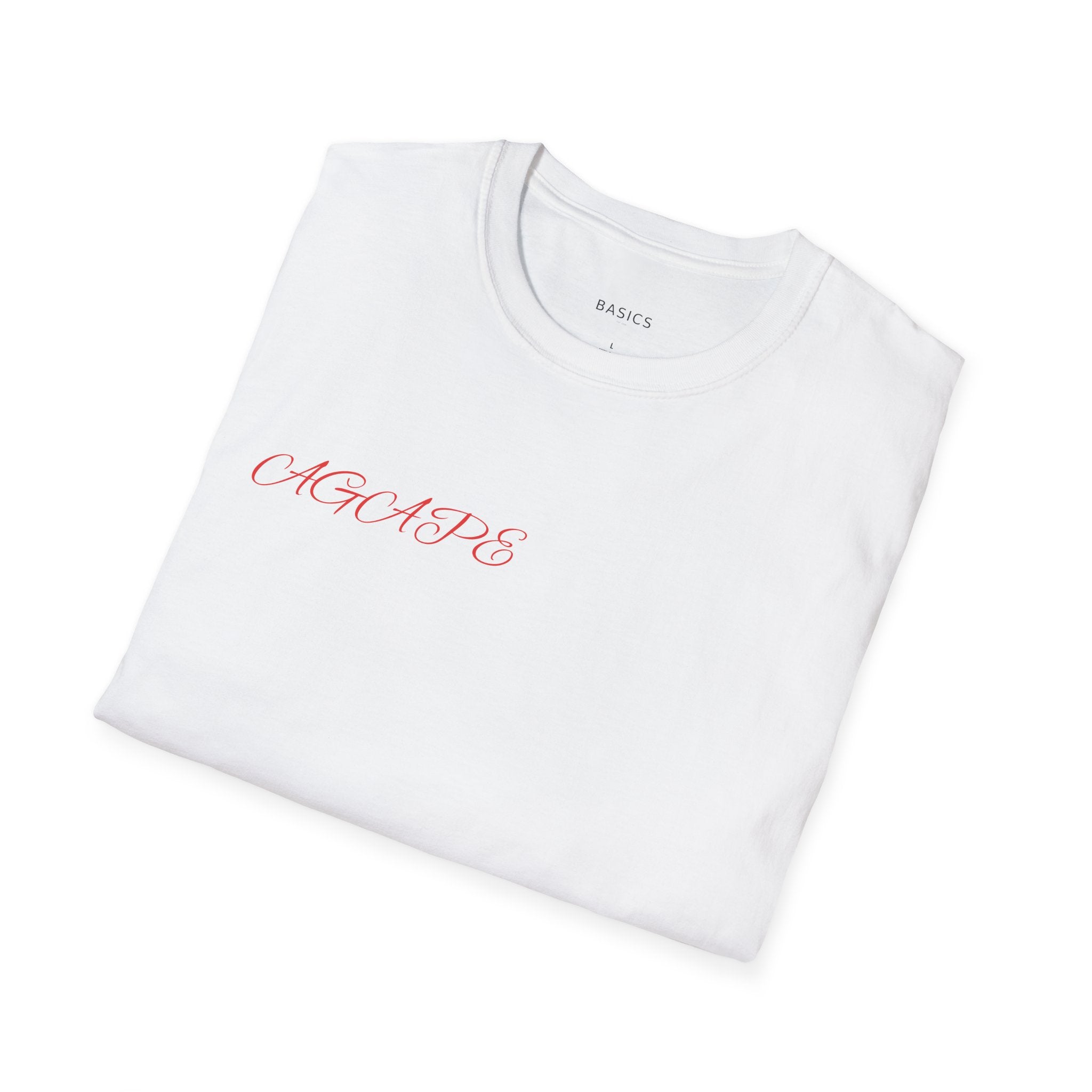 Agape Graphic T-Shirt | Minimalist Archway Art Tee