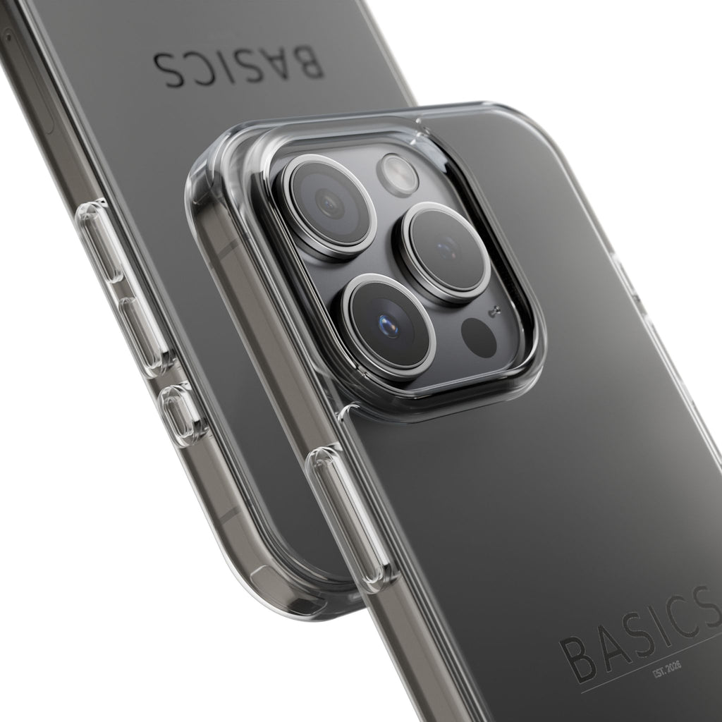 Basics Clear Impact-Resistant Cases