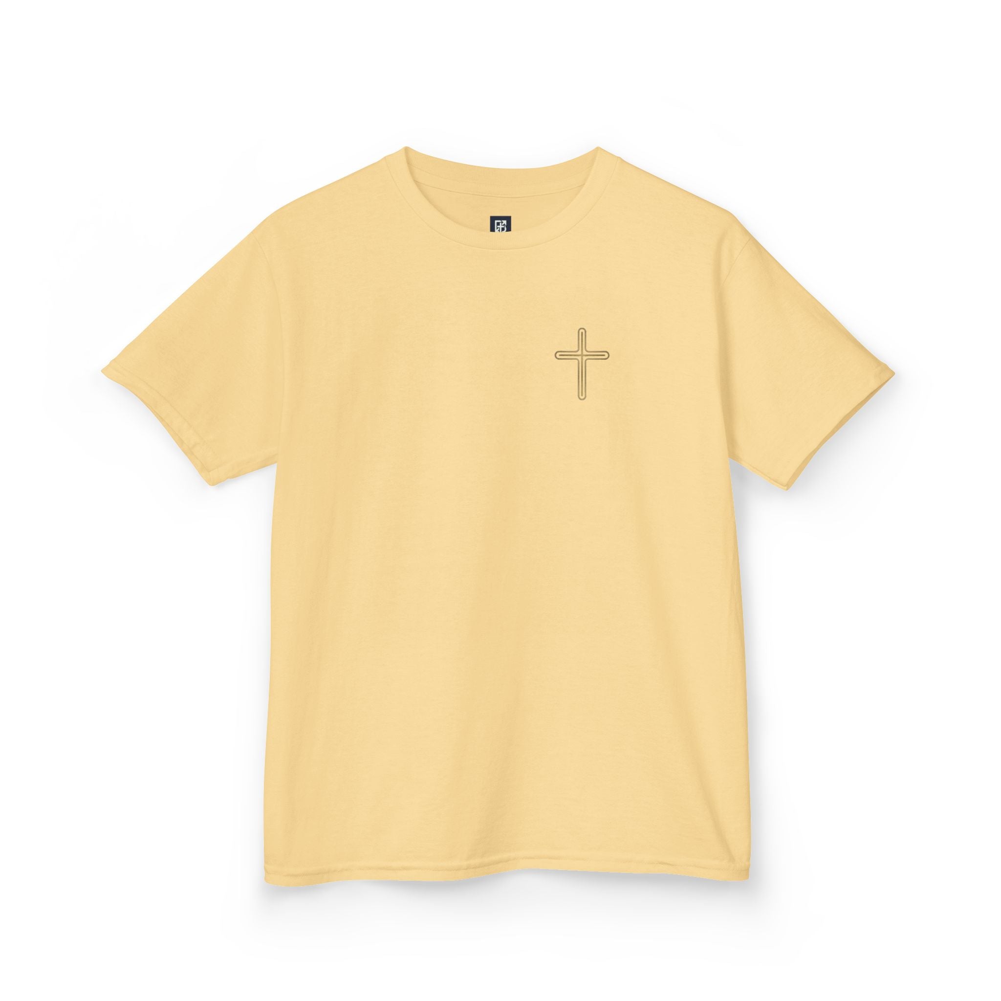 Kids Christian Cross T-Shirt | Minimalist Faith Apparel