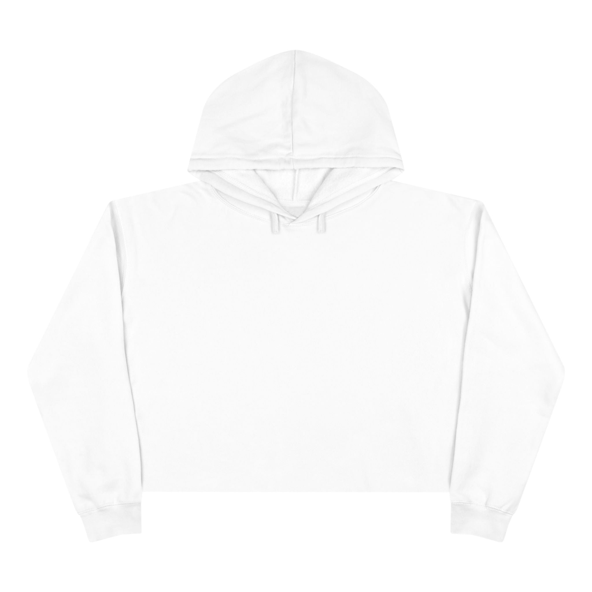 Basics Crop Hoodie — Minimalist Women's Cropped Pullover