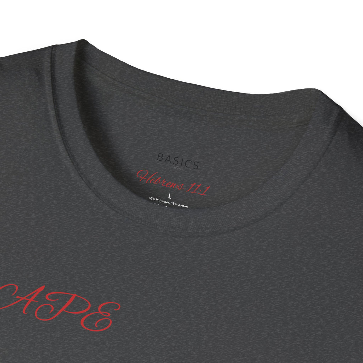 Premium Christian Streetwear T-Shirt – The Agape Graphic Tee | BASICS