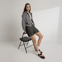 Agape & Grace Sweat Shorts | Minimalist Lounge Apparel