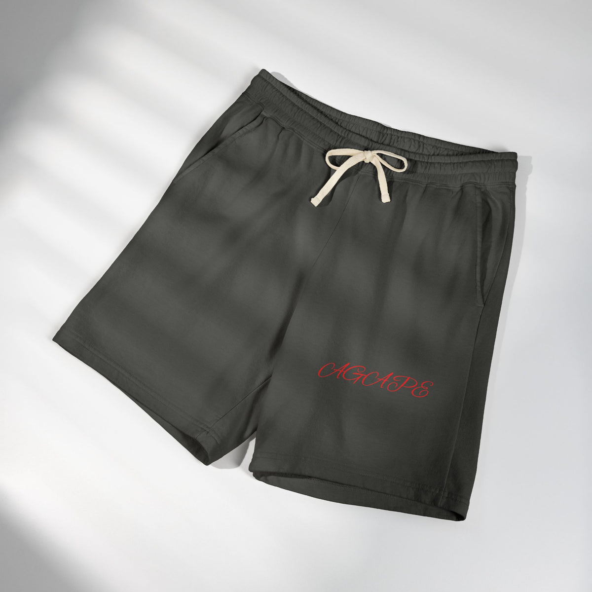 Agape & Grace Sweat Shorts | Minimalist Lounge Apparel