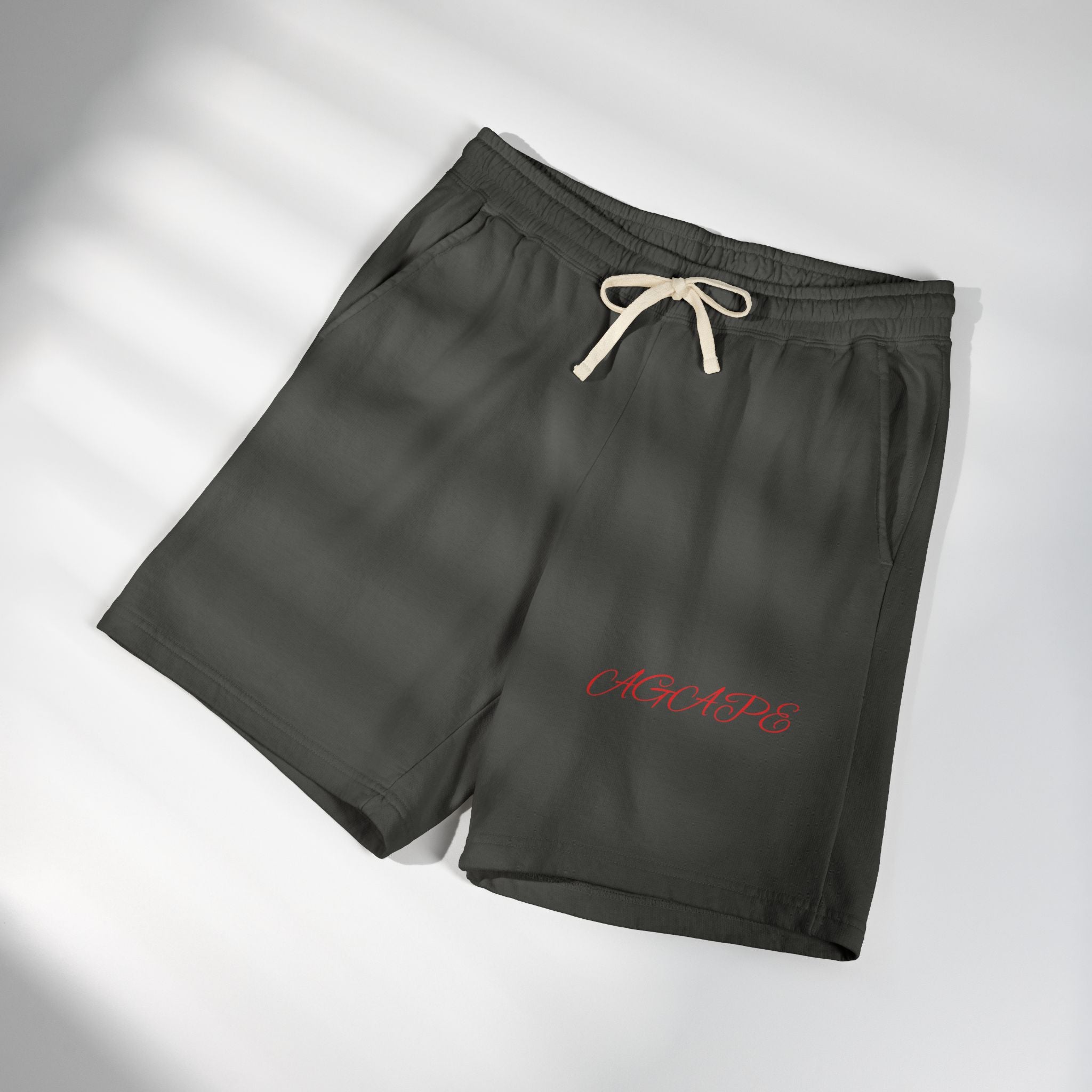 Agape & Grace Sweat Shorts | Minimalist Lounge Apparel