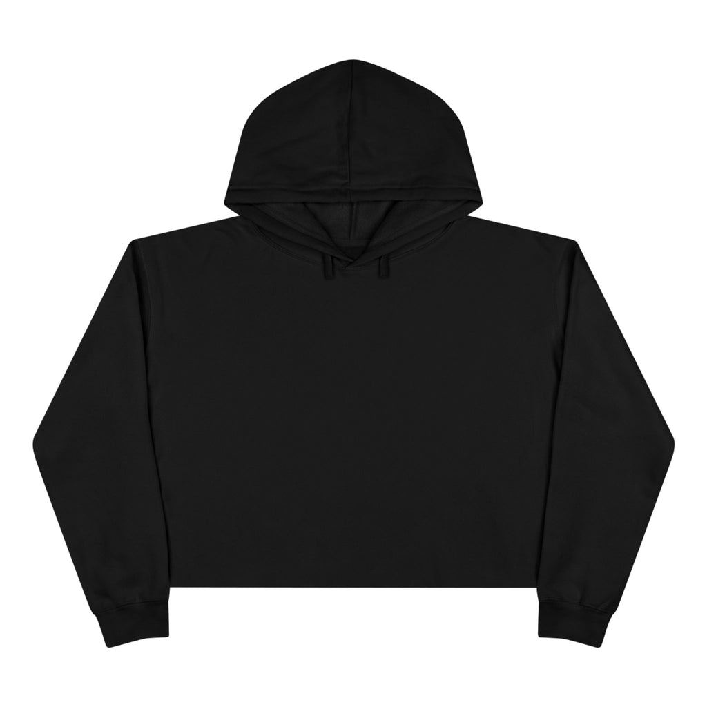 Basics Crop Hoodie — Minimalist Women's Cropped Pullover