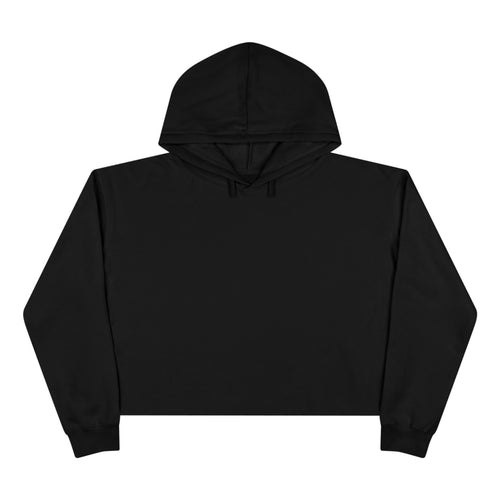 Basics Crop Hoodie — Minimalist Women's Cropped Pullover