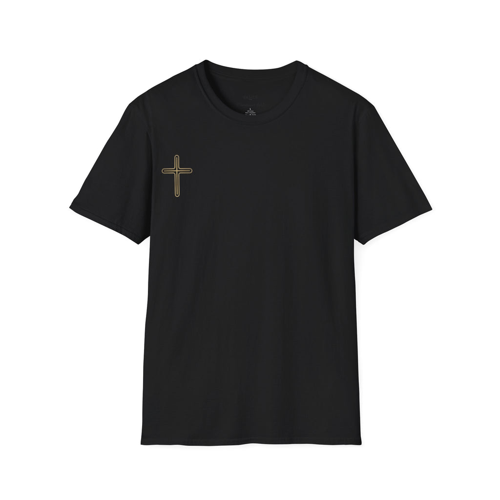 Minimalist Cross Streetwear T-Shirt | Premium Heavyweight Cotton