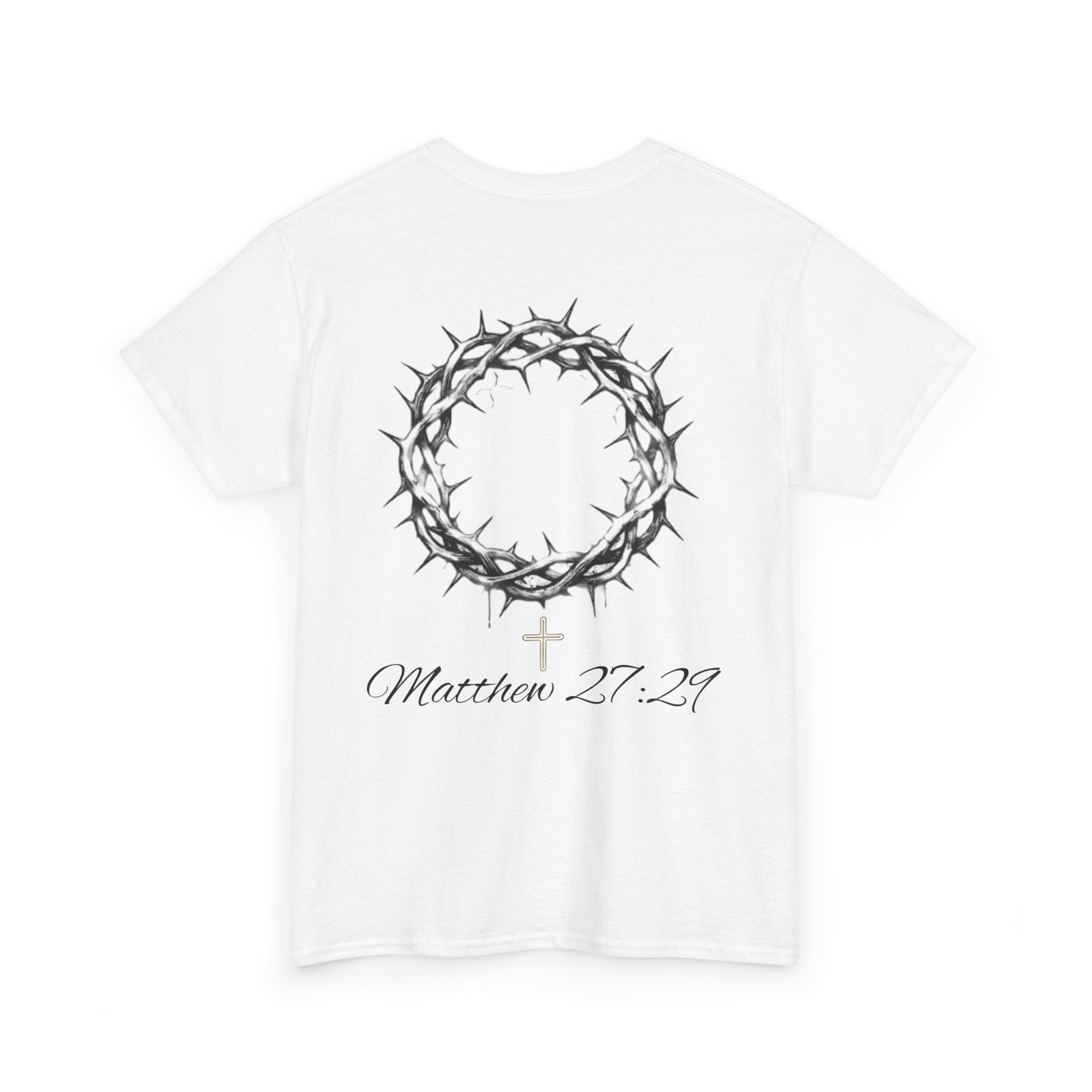 Matthew 27:29 Crown of Thorns T-Shirt | Basics Apparel