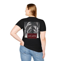 Agape Graphic T-Shirt | Minimalist Archway Art Tee