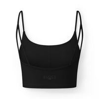 Premium Women's Strappy Crop Bra | Basics Apparel