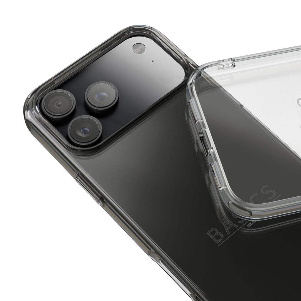 Basics Clear Impact-Resistant Cases