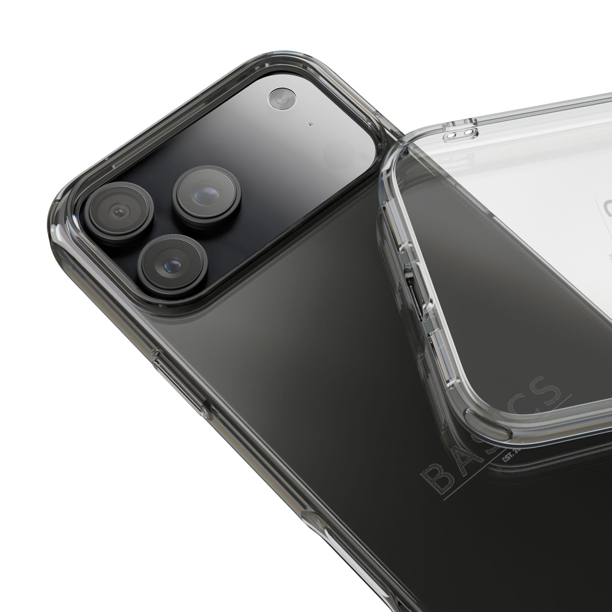 Basics Clear Impact-Resistant Cases