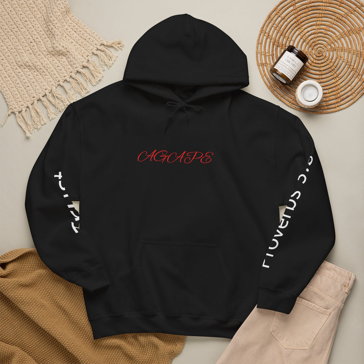 Agape Trust Graphic Hoodie | Premium Streetwear