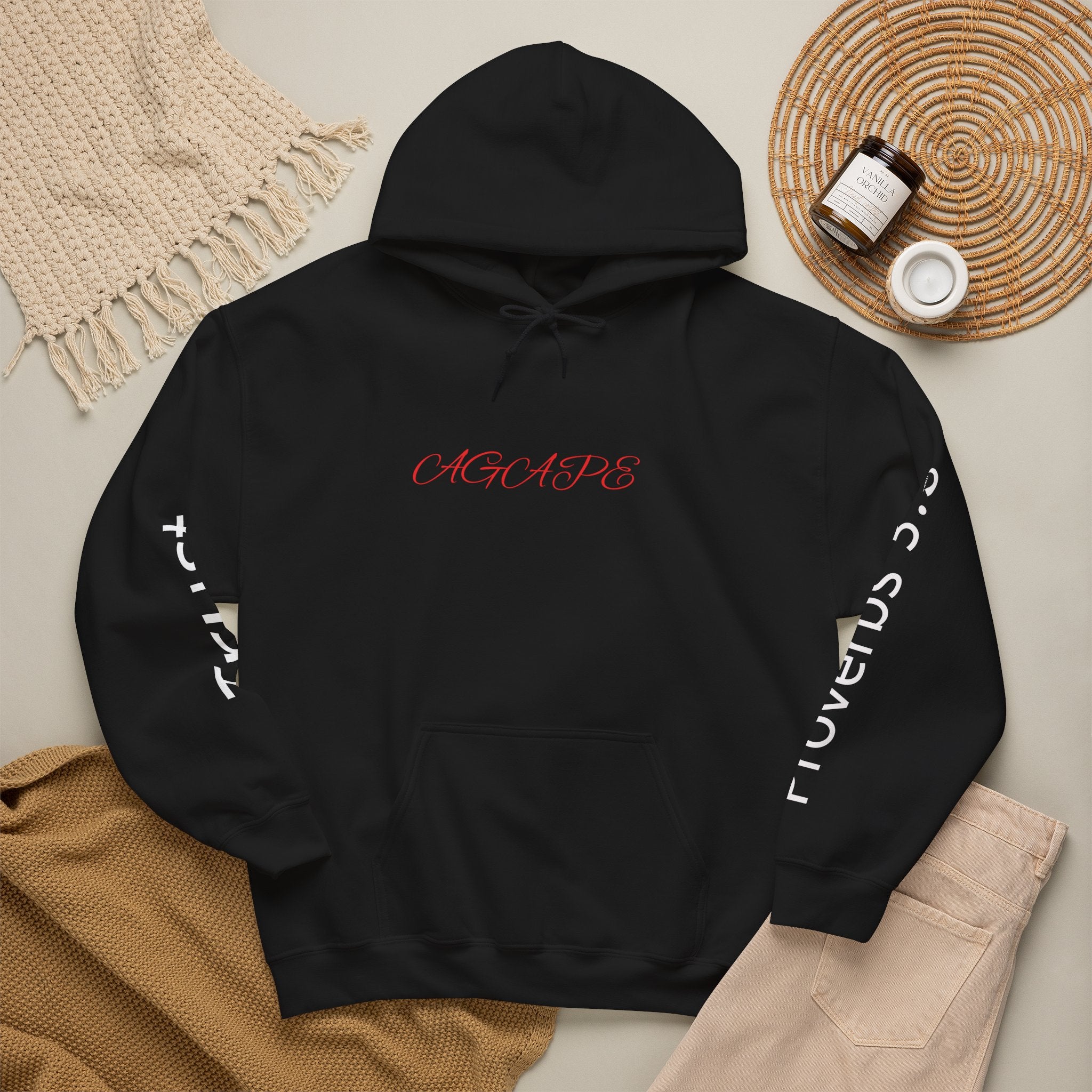 Agape Trust Graphic Hoodie | Premium Streetwear