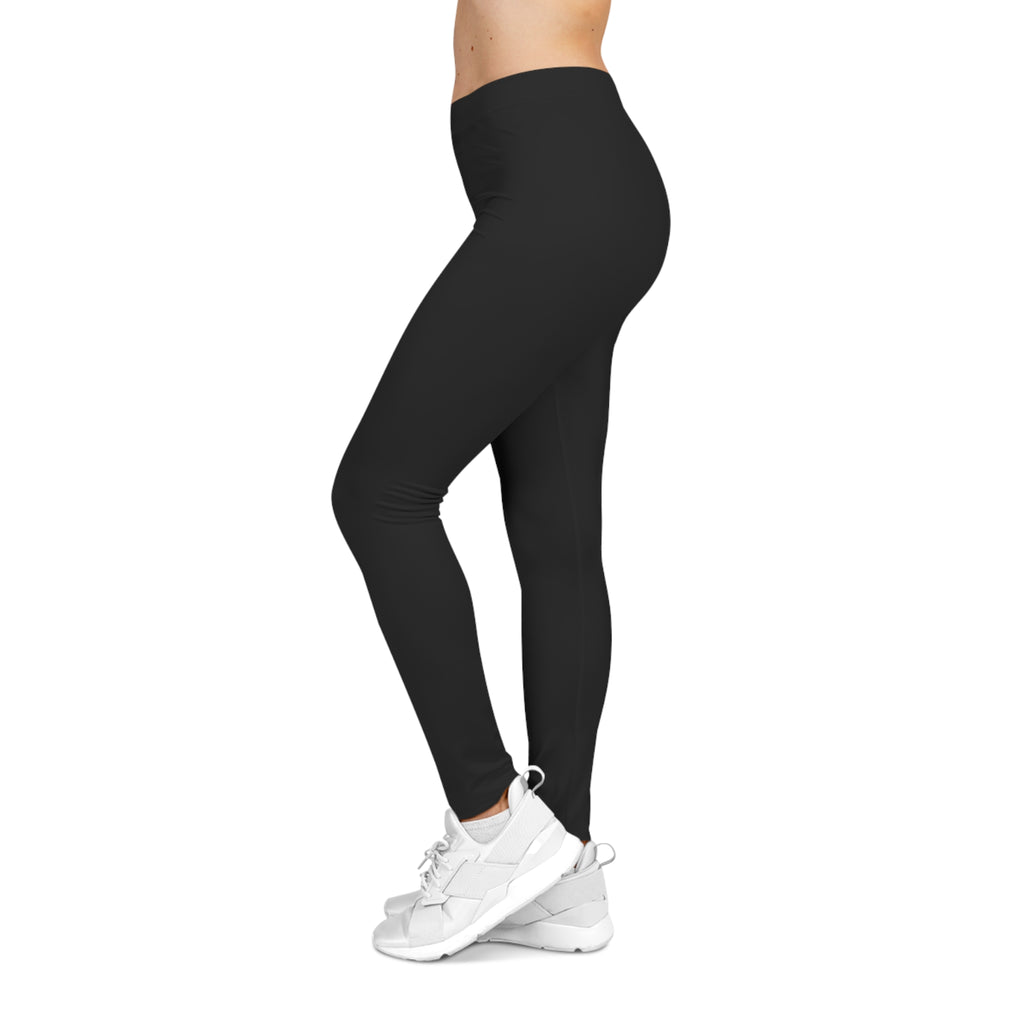 Premium Women's Black Leggings | Basics Apparel