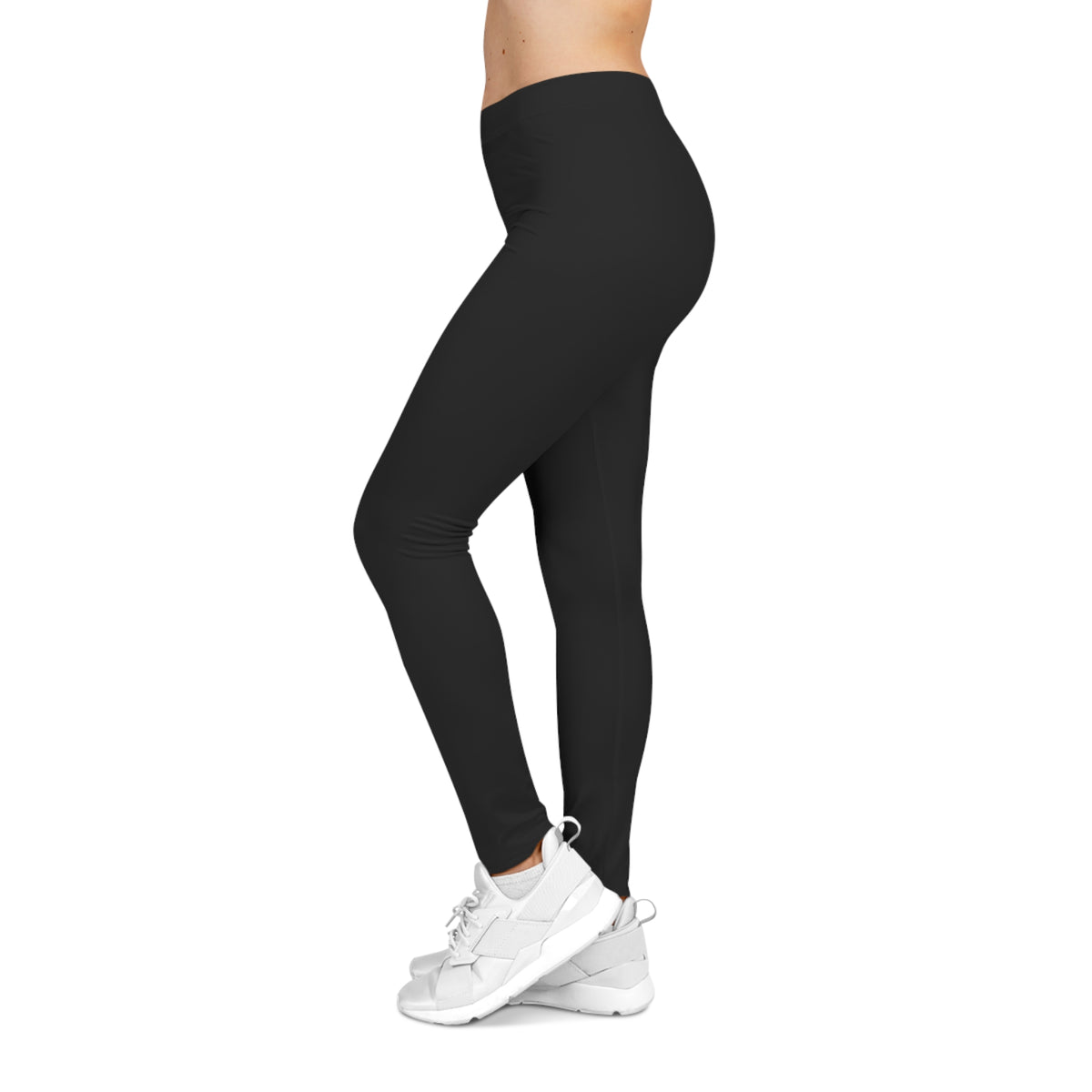 Premium Women's Black Leggings | Basics Apparel