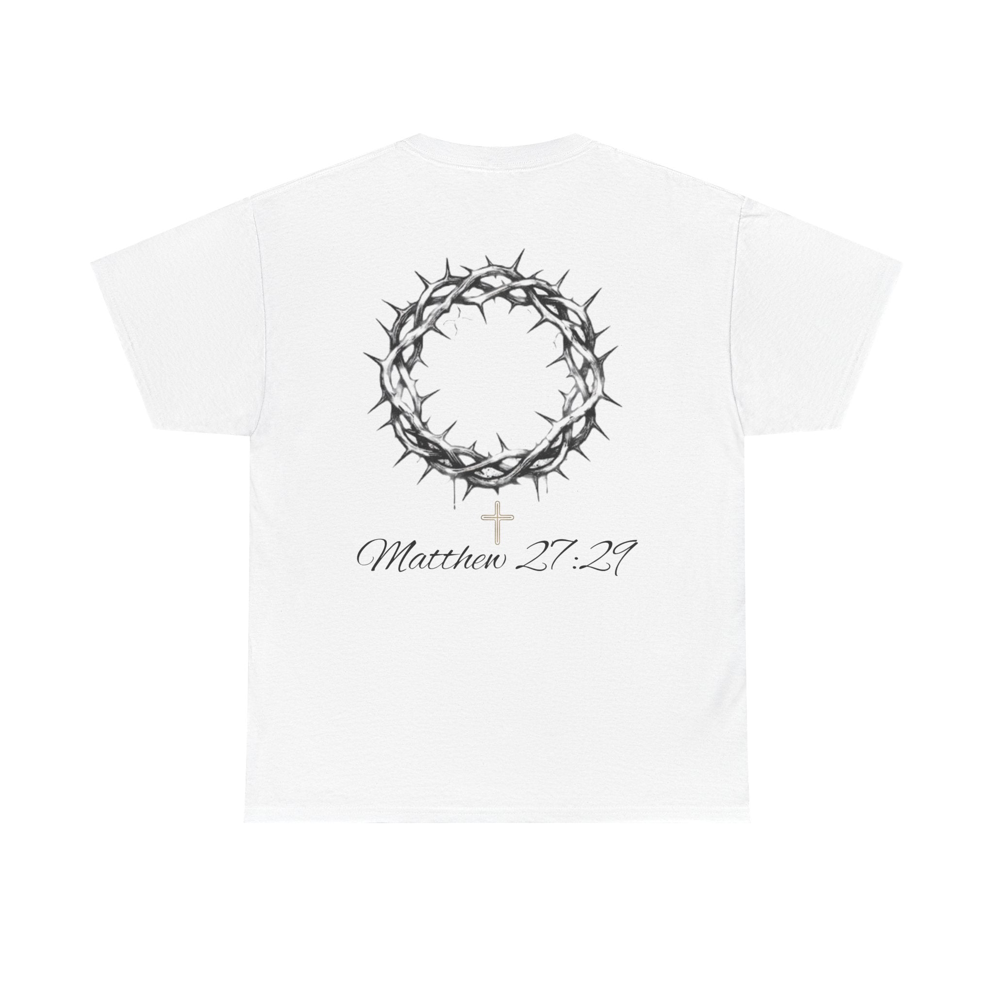 Matthew 27:29 Crown of Thorns T-Shirt | Basics Apparel