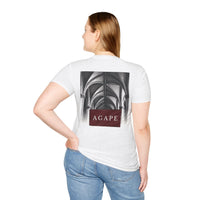 Agape Graphic T-Shirt | Minimalist Archway Art Tee