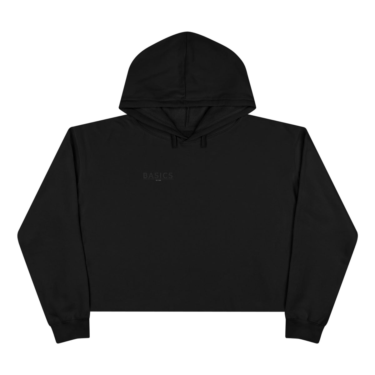 Premium Minimalist Cropped Hoodie | Heavyweight Streetwear — Basics