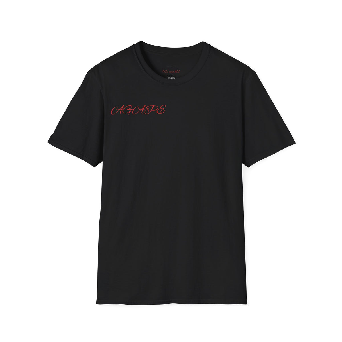 Premium Christian Streetwear T-Shirt – The Agape Graphic Tee | BASICS
