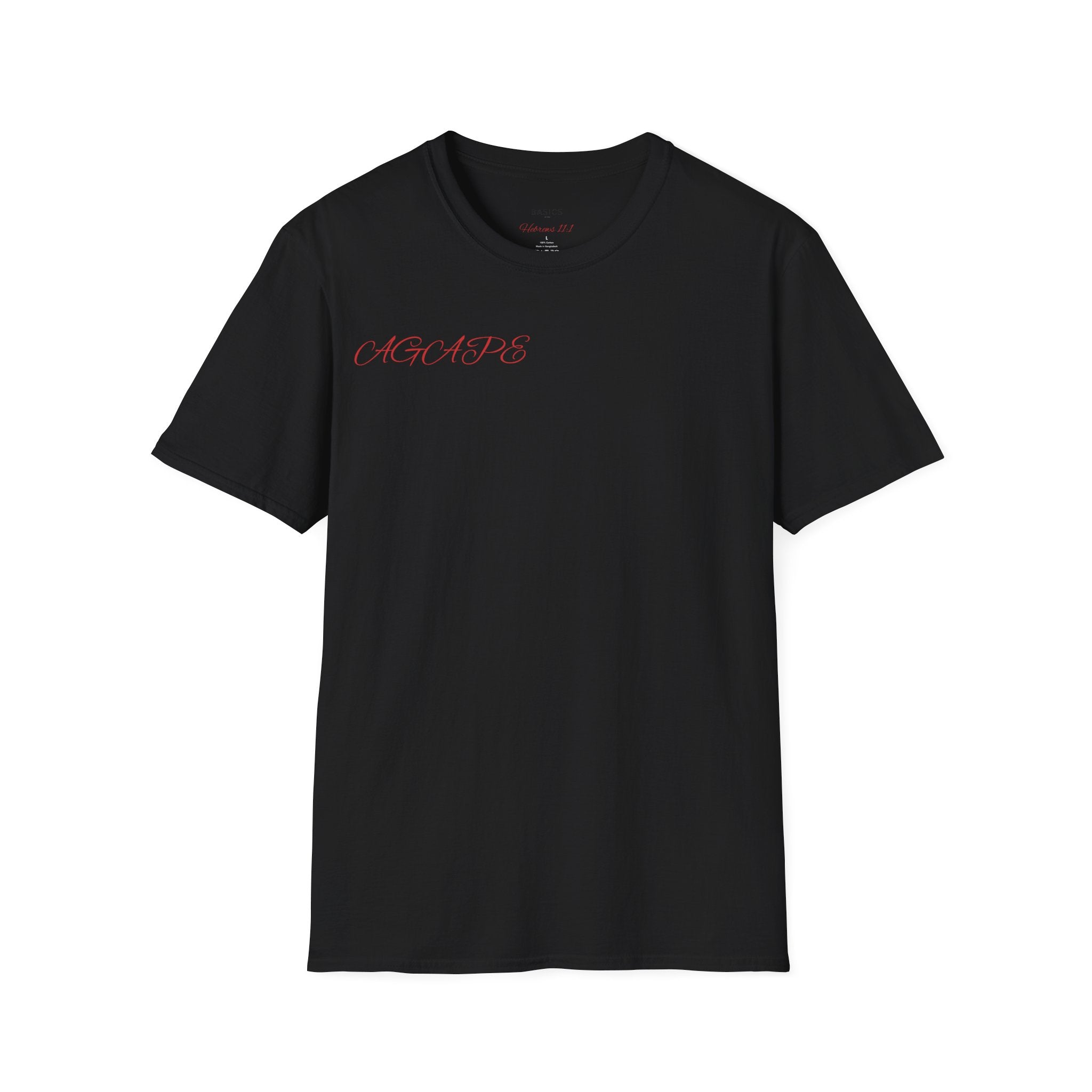 Premium Christian Streetwear T-Shirt – The Agape Graphic Tee | BASICS