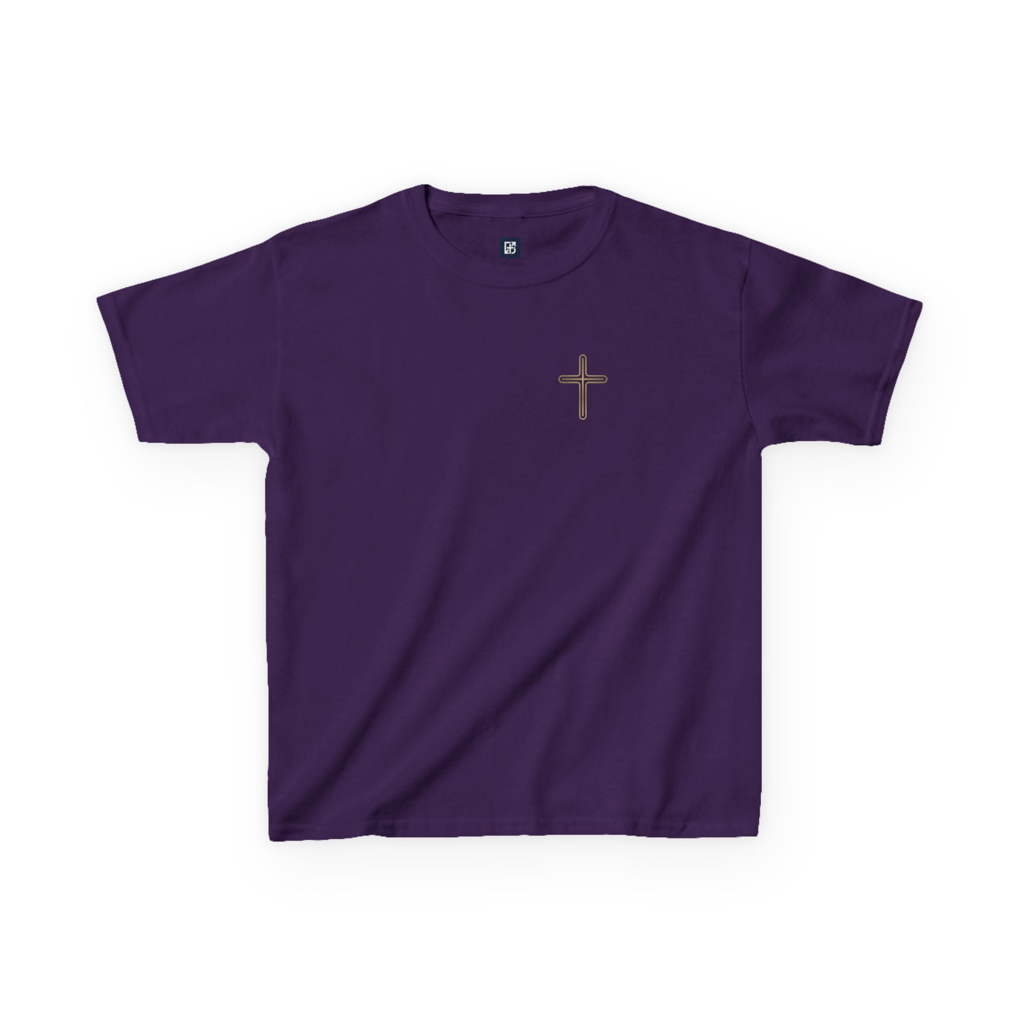Kids Christian Cross T-Shirt | Minimalist Faith Apparel