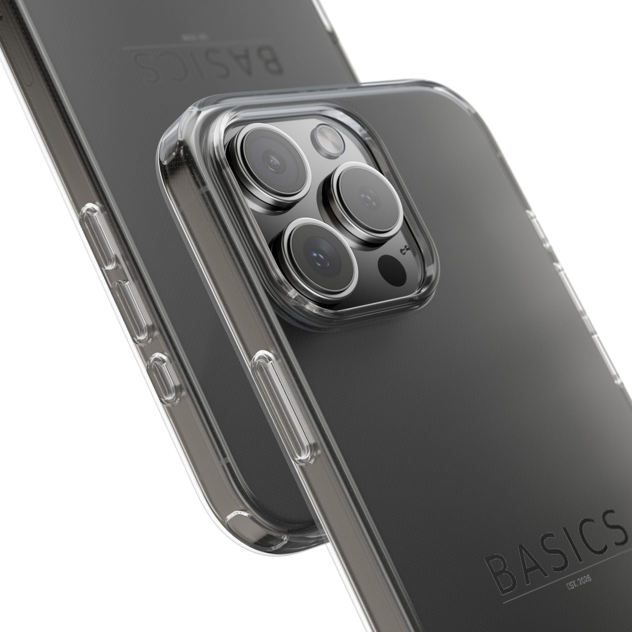 Basics Clear Impact-Resistant Cases