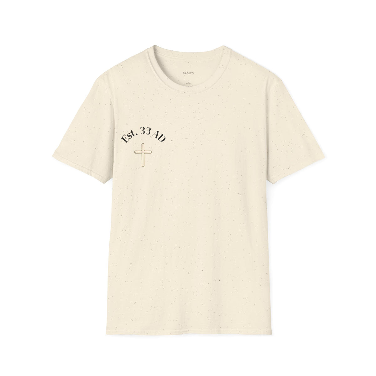 Christian Streetwear T-Shirt - Est. 33 AD | Basics Apparel