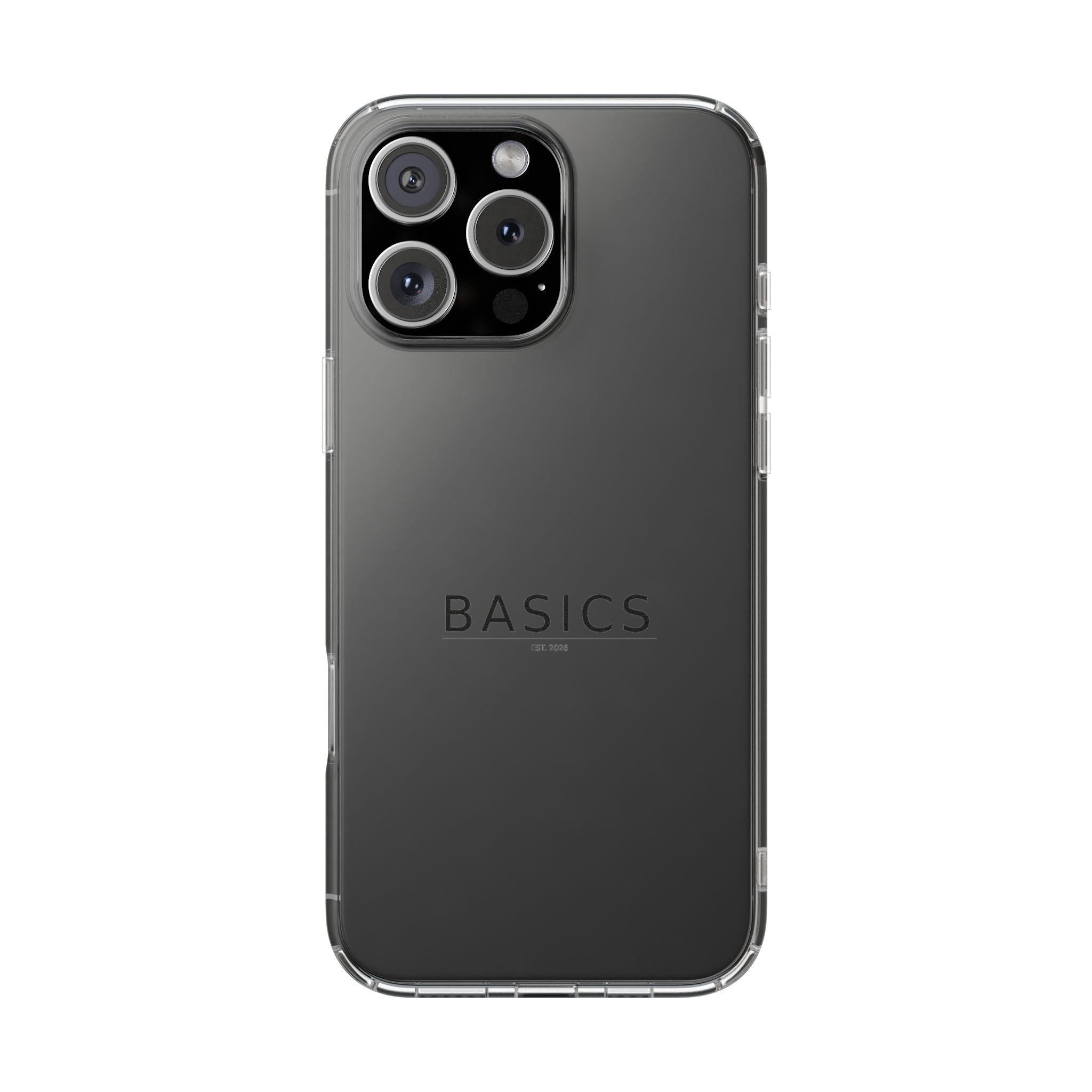 Basics Clear Impact-Resistant Cases