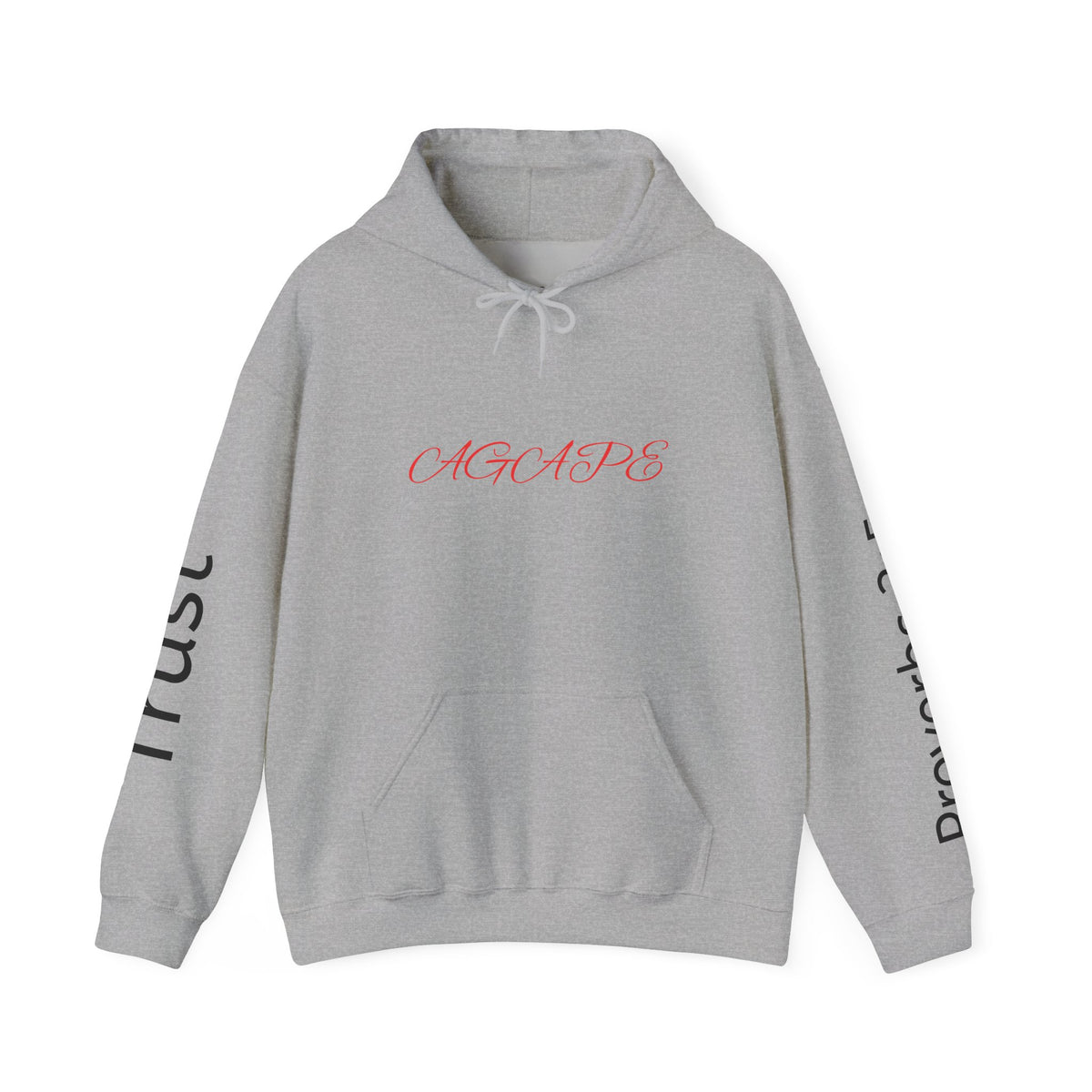 Agape Trust Graphic Hoodie | Premium Streetwear