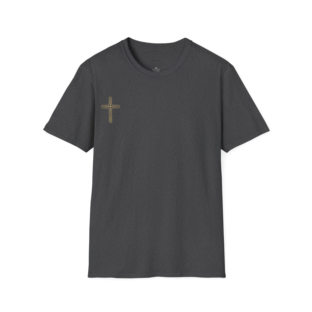 Minimalist Cross Streetwear T-Shirt | Premium Heavyweight Cotton