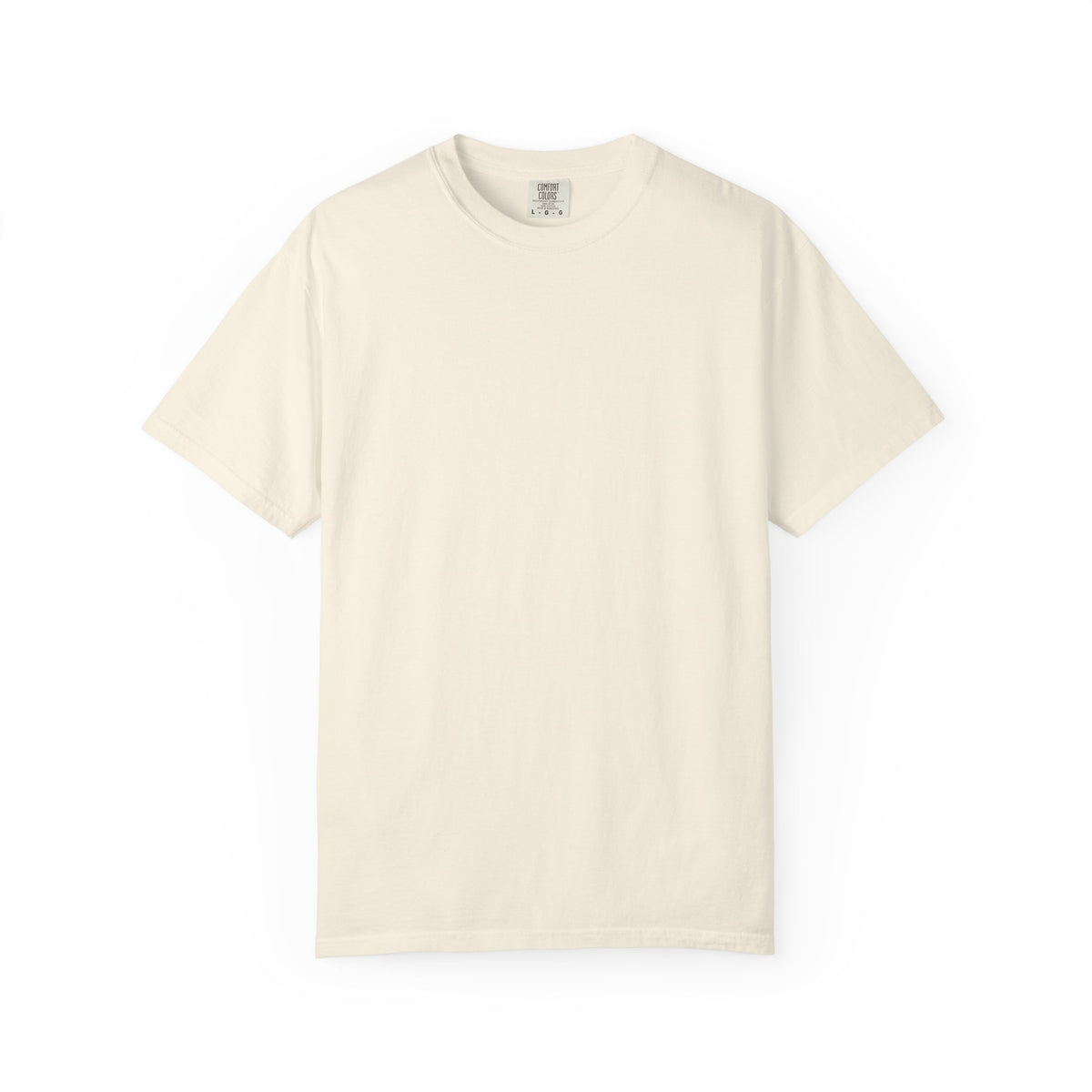 Premium T-Shirt — Japanese Wave Back Print with Kanji Text (Hokusai-Inspired)