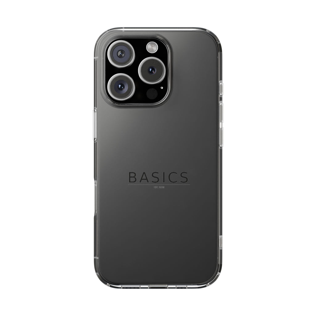 Basics Clear Impact-Resistant Cases