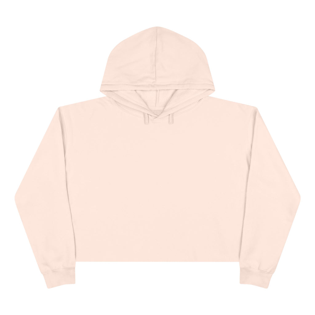 Basics Crop Hoodie — Minimalist Women's Cropped Pullover