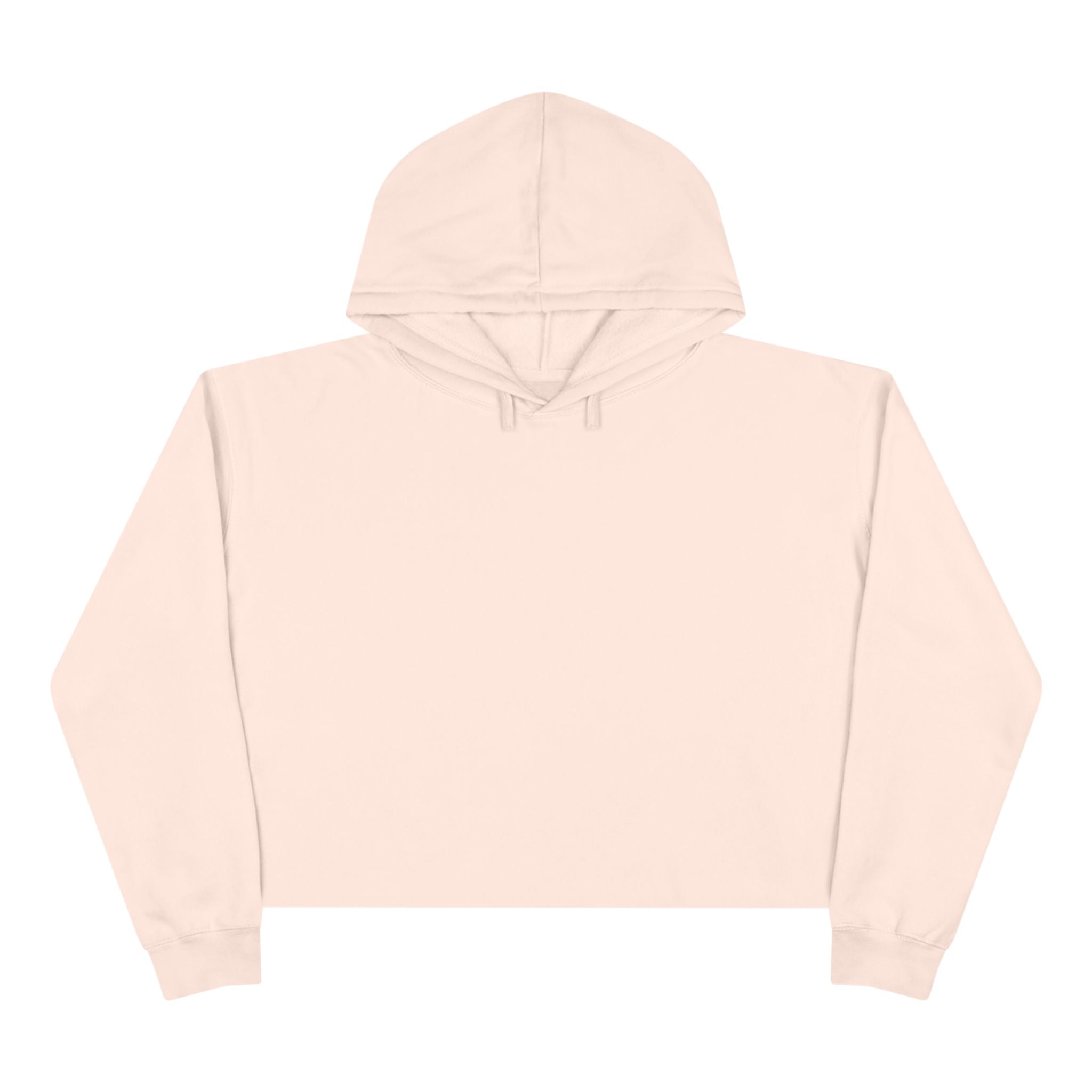 Basics Crop Hoodie — Minimalist Women's Cropped Pullover