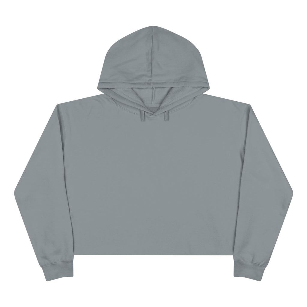 Basics Crop Hoodie — Minimalist Women's Cropped Pullover