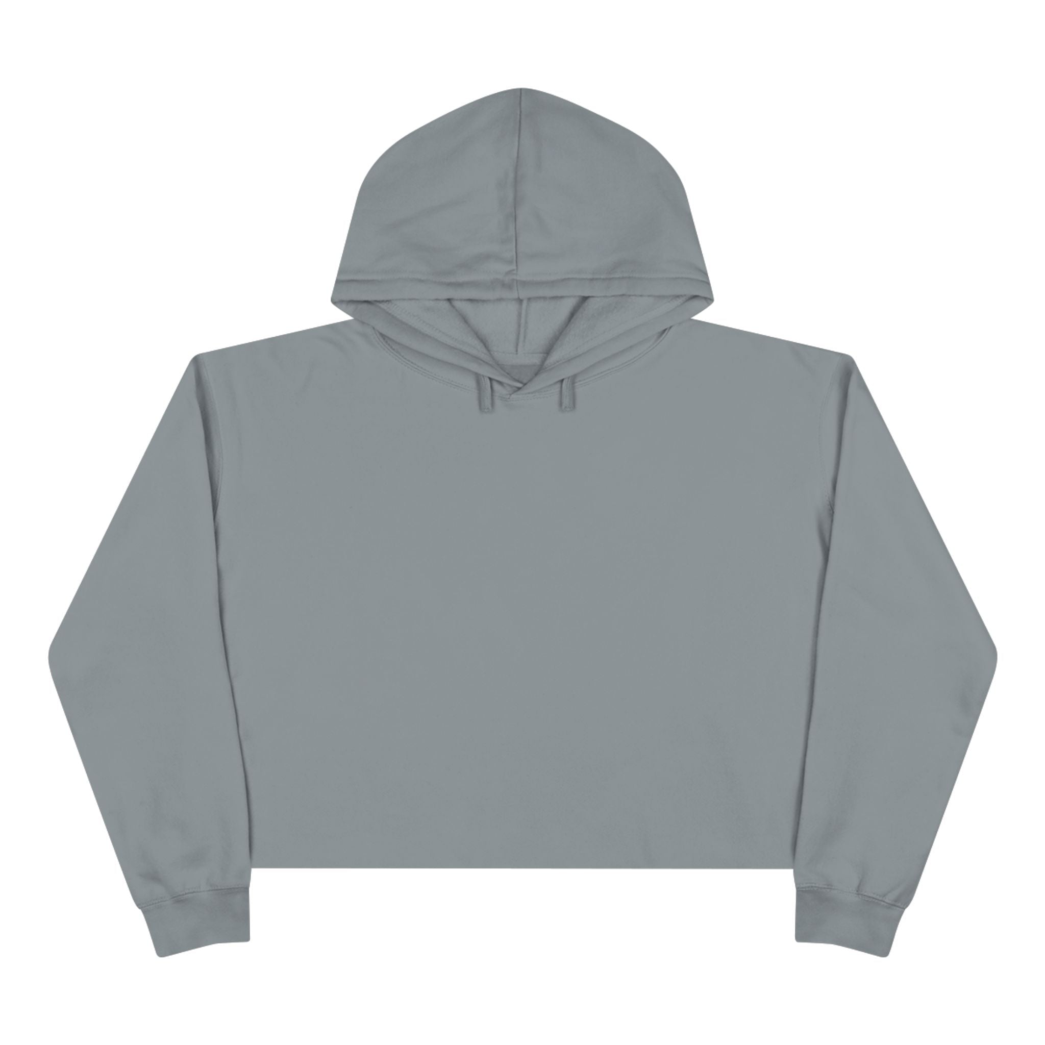 Basics Crop Hoodie — Minimalist Women's Cropped Pullover