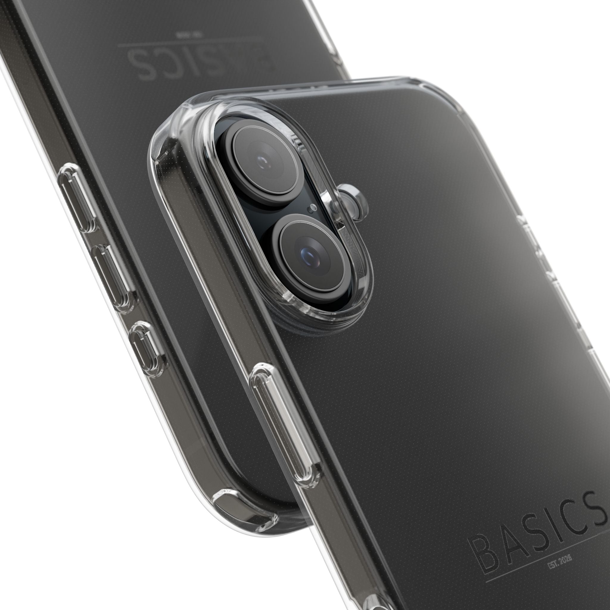 Basics Clear Impact-Resistant Cases