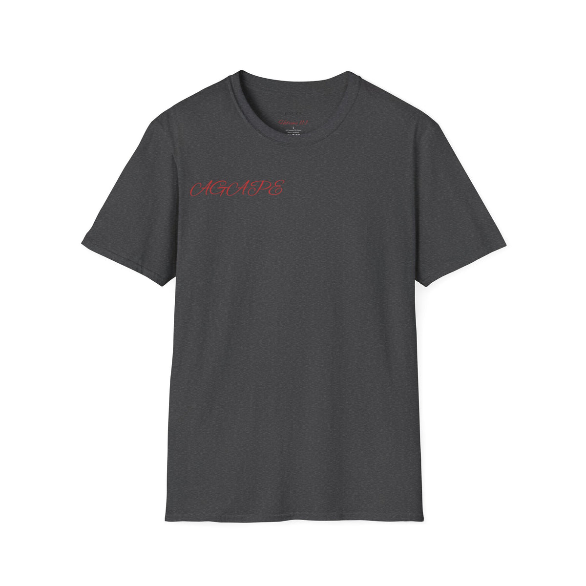 Premium Christian Streetwear T-Shirt – The Agape Graphic Tee | BASICS