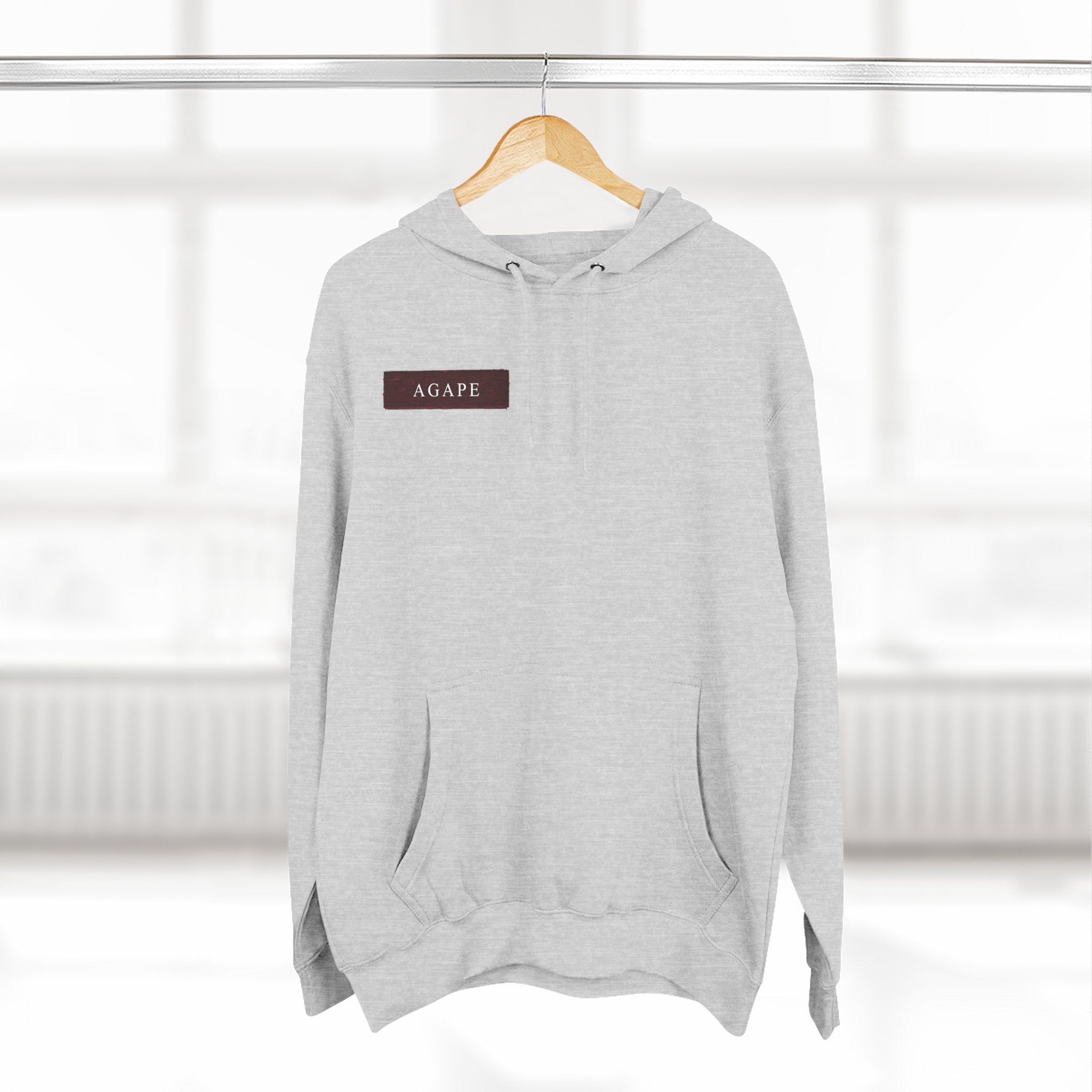 Agape Graphic Hoodie | Premium Minimalist Streetwear
