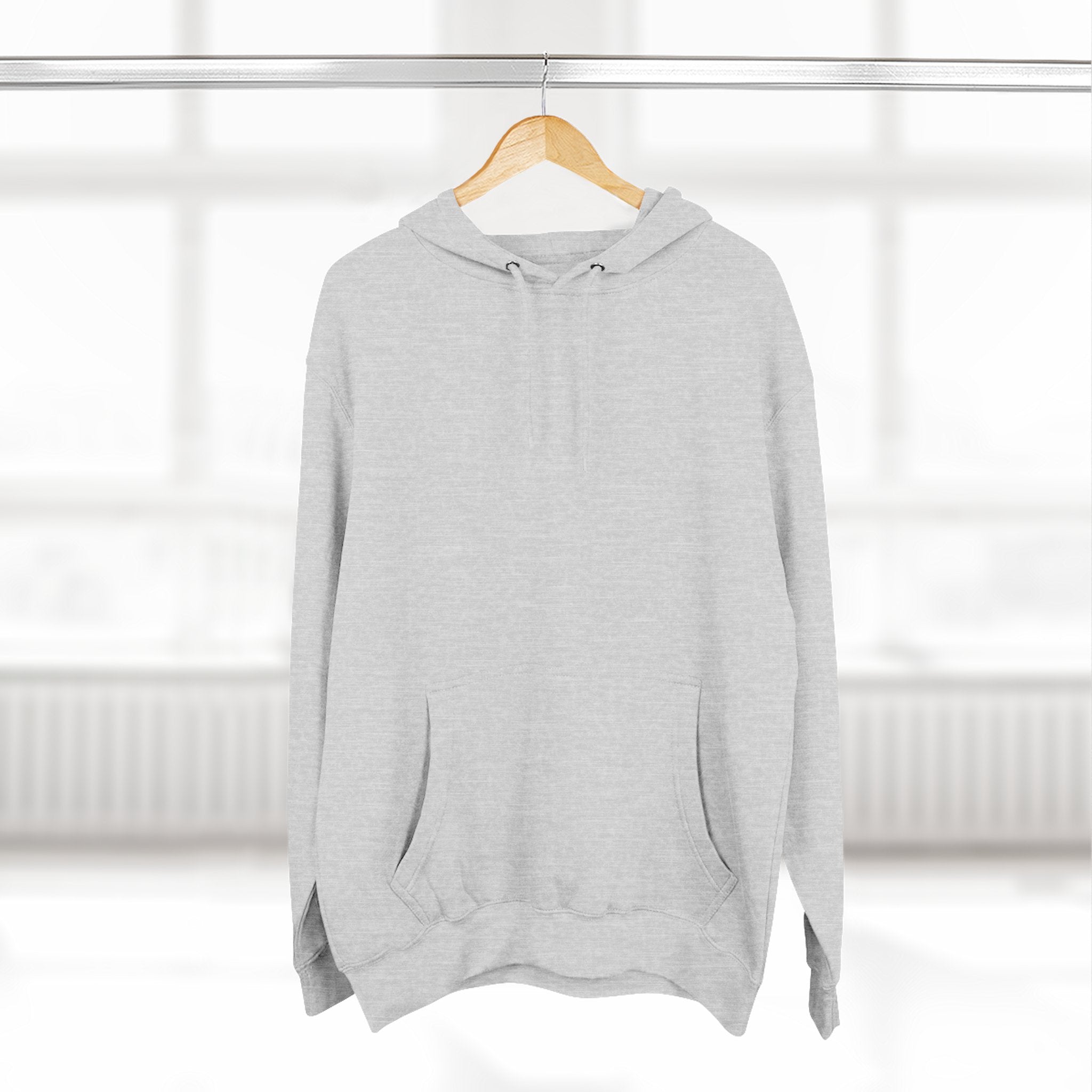 Basics Three-Panel Fleece Hoodie