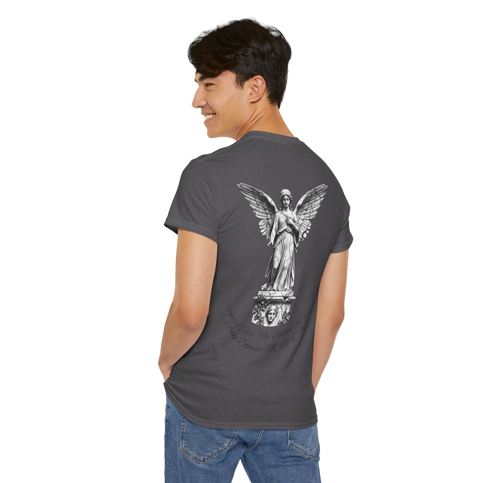 Heavyweight Angel Graphic T-Shirt | Basics Apparel