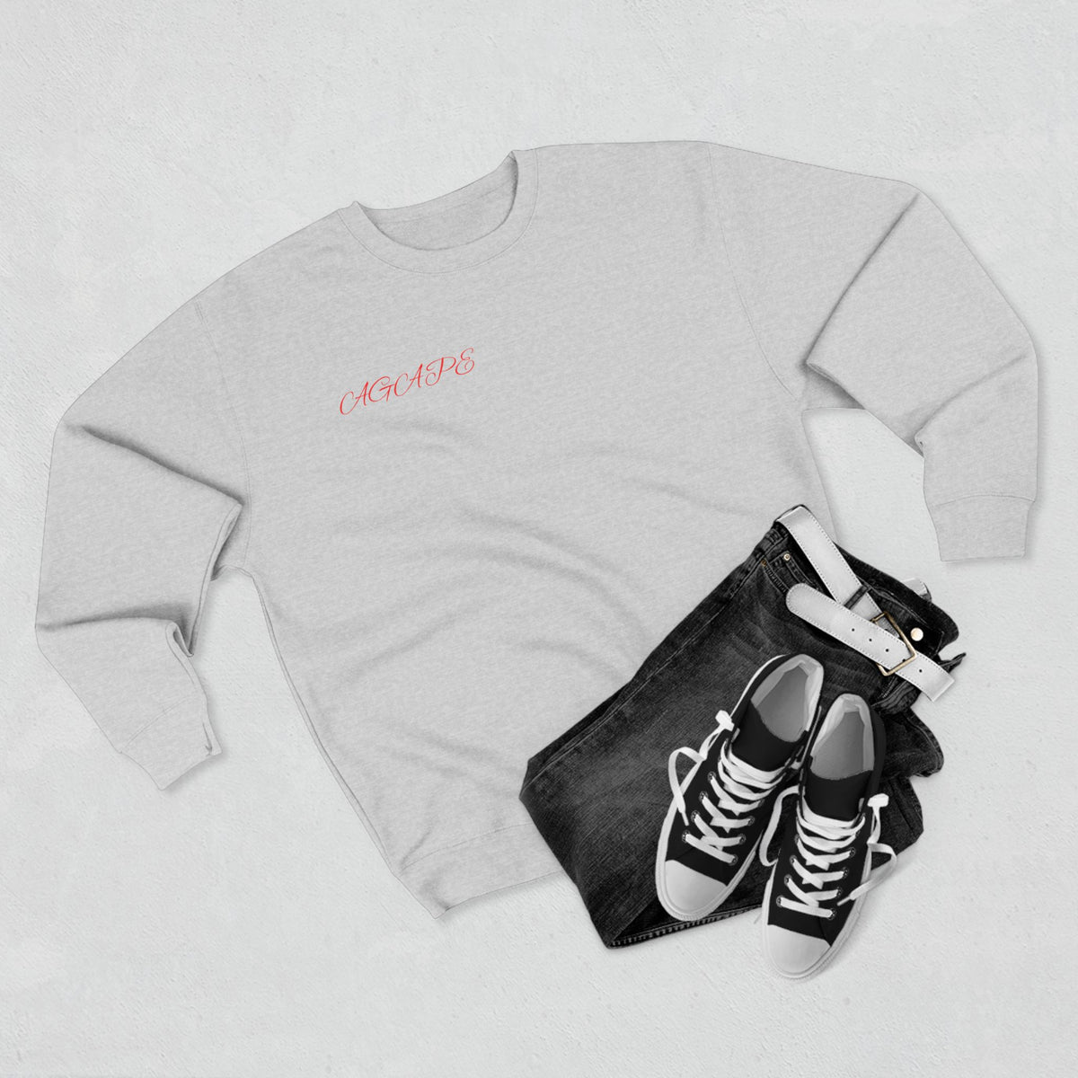 Basics Crewneck Sweatshirt | Minimalist Premium Apparel