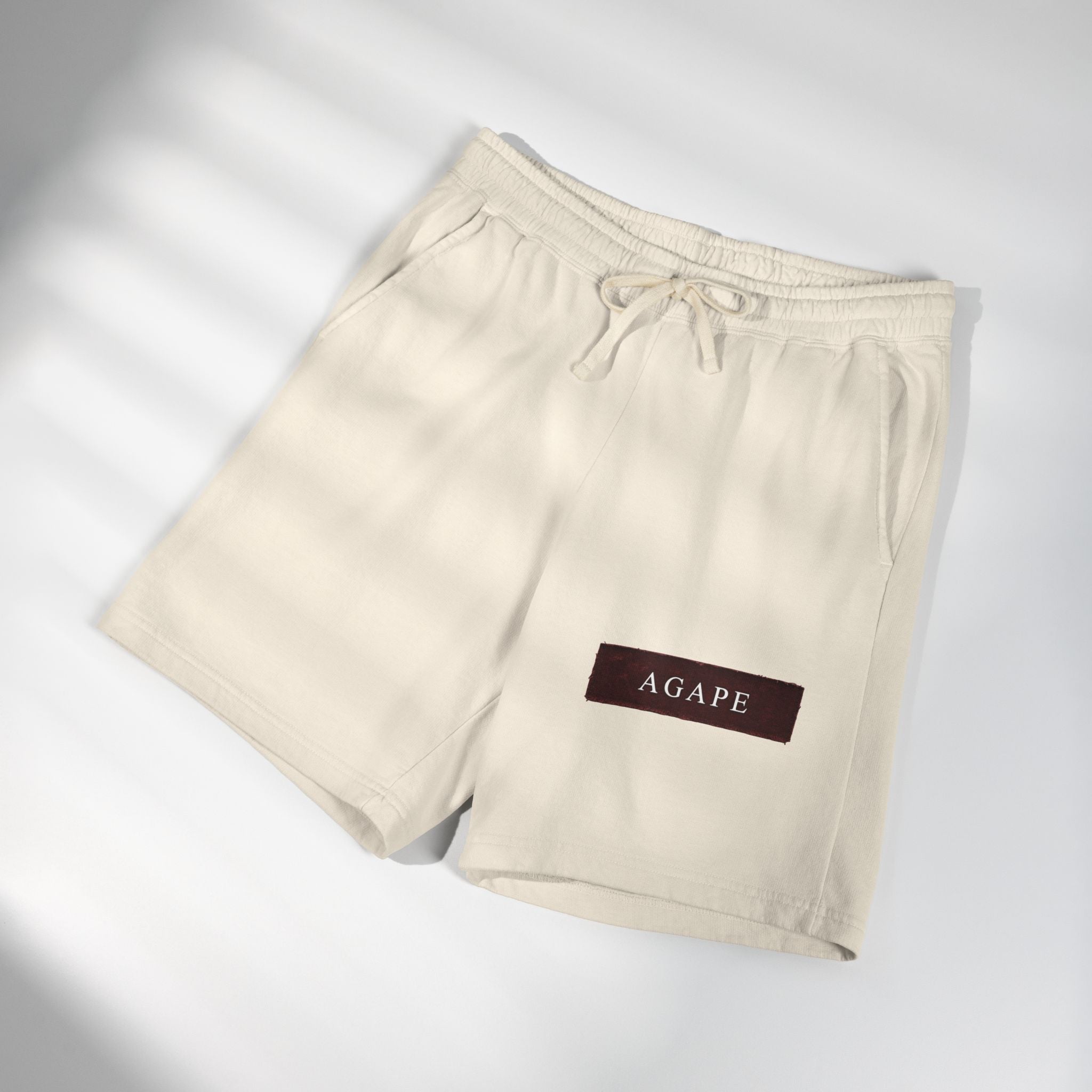 Agape & Grace Sweat Shorts | Minimalist Lounge Apparel