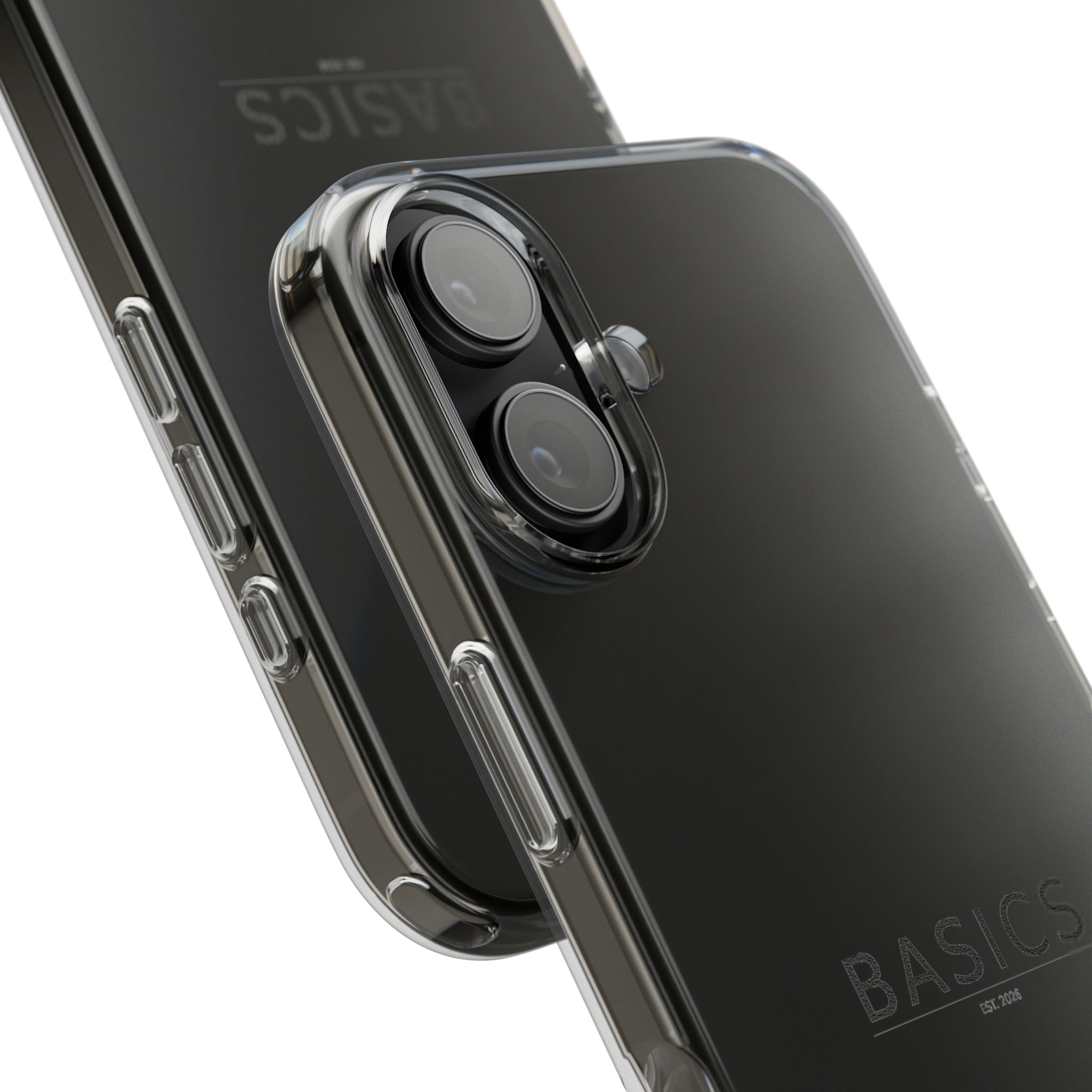 Basics Clear Impact-Resistant Cases