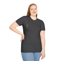 Minimalist Cross Streetwear T-Shirt | Premium Heavyweight Cotton